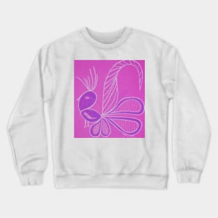 Oiseau rose Crewneck Sweatshirt